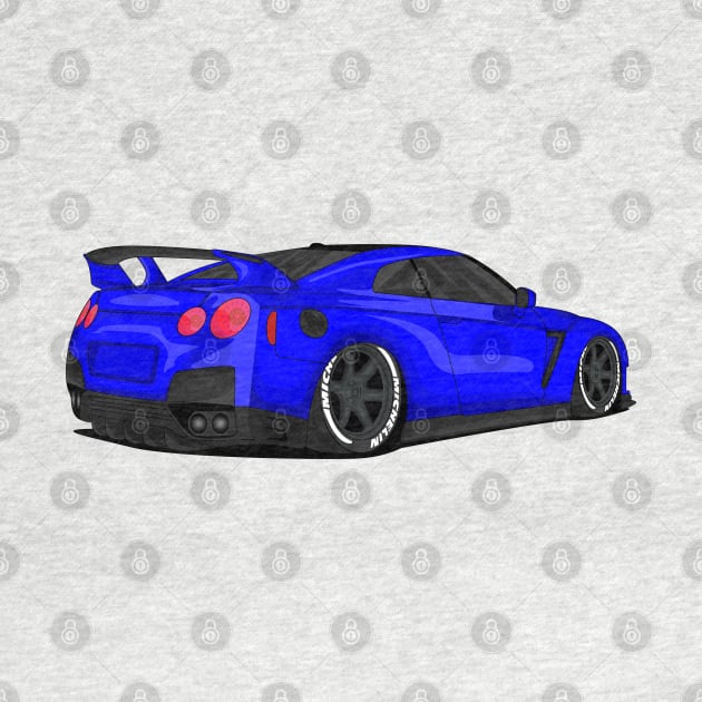 GTR BLUE by VENZ0LIC